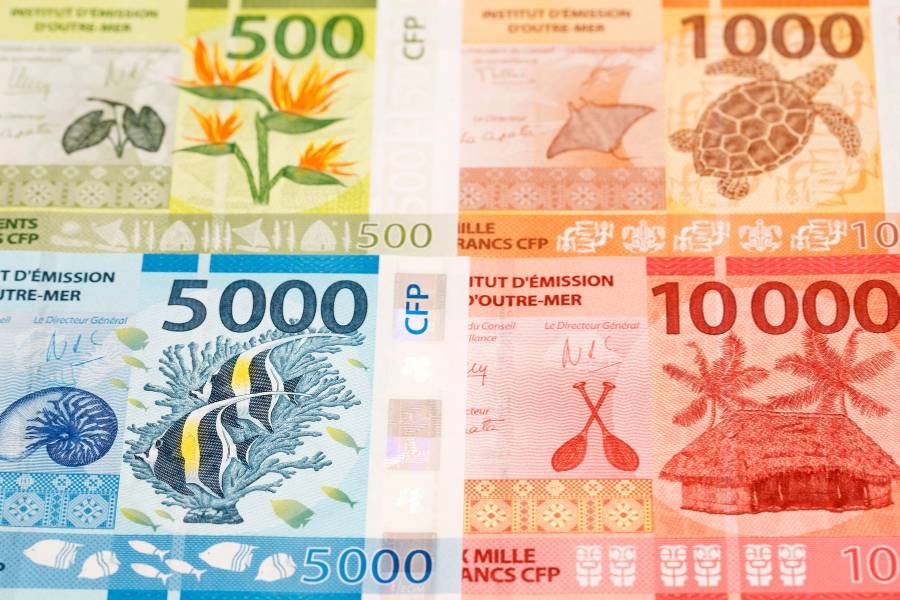 French Pacific Franc - Tahiti Currency